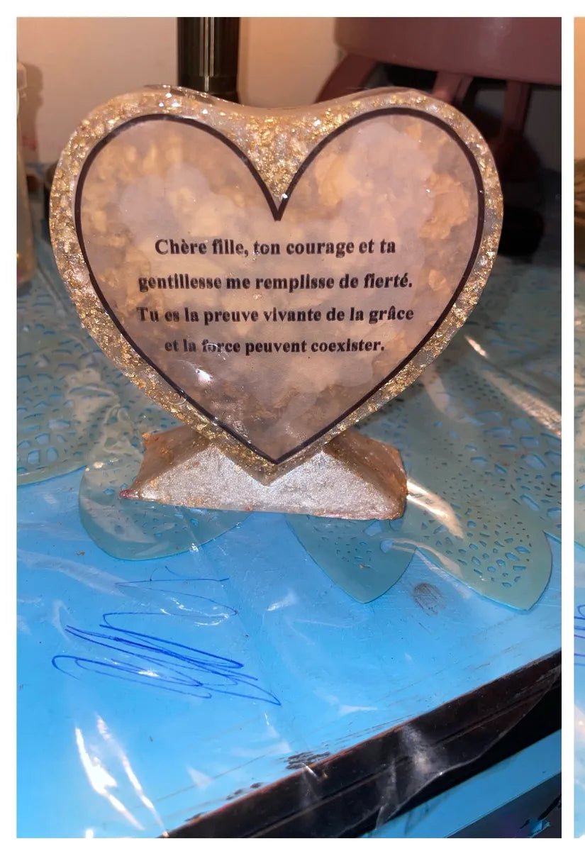 plateforme cœur avec photo